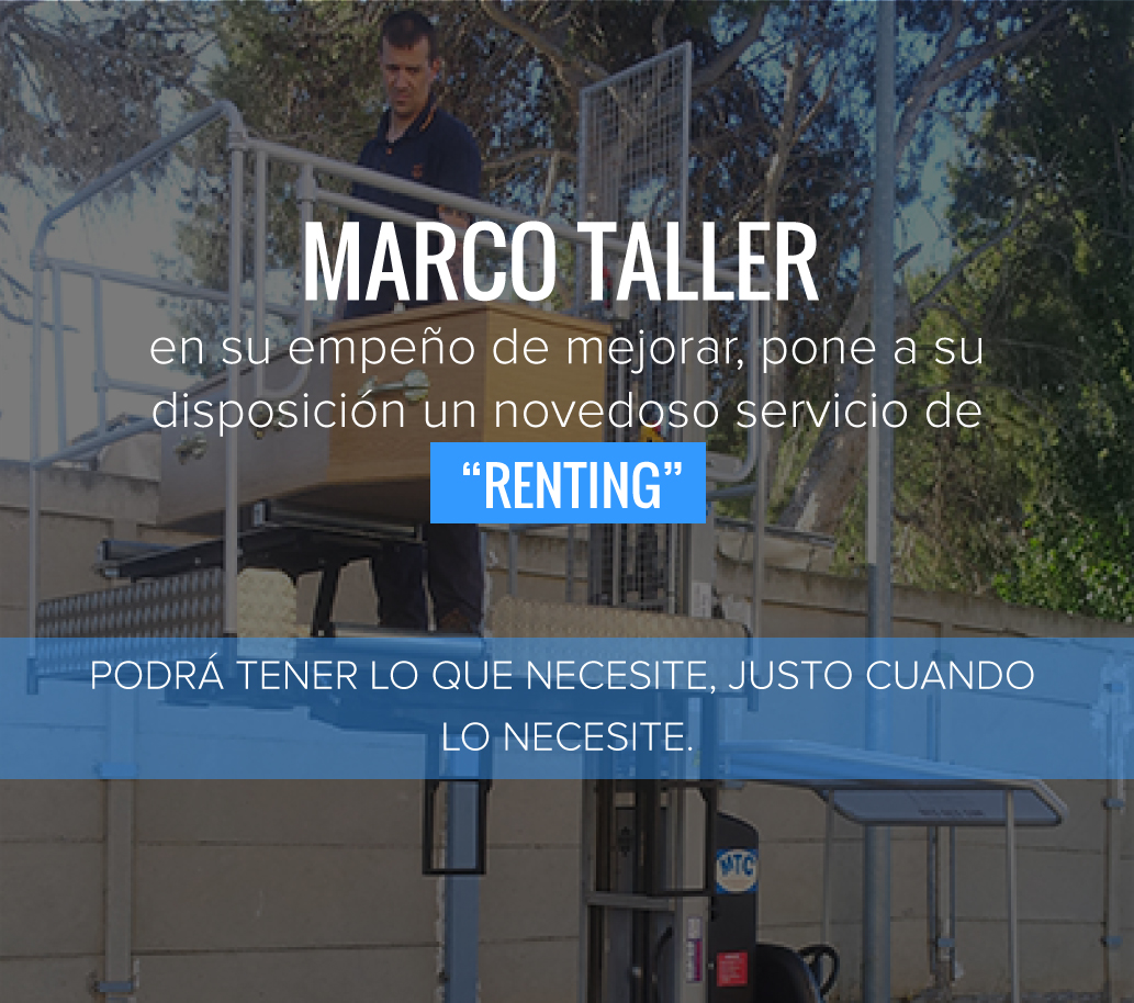 portaféretros manual renting